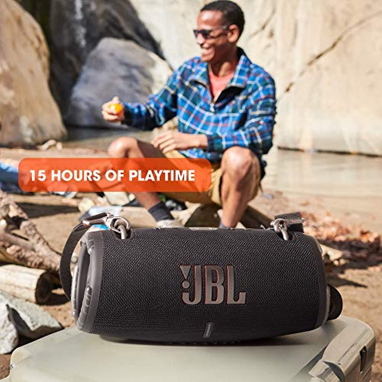 Restored JBL Xtreme 3 Portable Bluetooth Speaker with Waterproof  Black (Refurbished)  (图4)