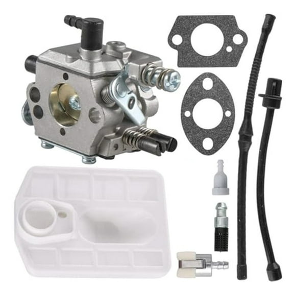 Carburetor Kit for 4500 5200 5800 45cc 52cc 58cc Chainsaws - Compatible with Taurus TimberTech Viron Models