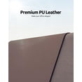 thumbnail image 2 of Protector de escritorio Ysagi Leather Chocolate 90x43cm, 2 of 9