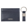 thumbnail image 1 of Set de cartera Calvin Klein, minimalista, plegable, azul marino, RFID, 1 of 6