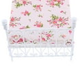 thumbnail image 3 of Dollhouse Bedroom Furniture, 1:12 Scale Double Bed Model - White Iron Frame and, 3 of 8