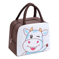 thumbnail image 1 of Lonchera Termica De Almuerzo Estilo Infantil Animalito Vaca Malubero cremallera y bolsillo exterior, 1 of 2