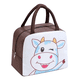 thumbnail image 1 of Lonchera Termica De Almuerzo Estilo Infantil Animalito Vaca Malubero cremallera y bolsillo exterior, 1 of 2