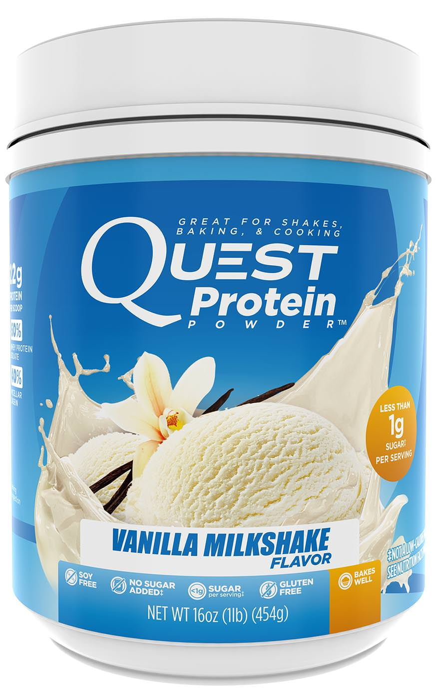 Quest Protein Powder, Vanilla Milkshake, 22g Protein, 1 Lb