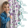 thumbnail image 3 of Blackout Kids Curtains,Pioneer Flower Floral Print Pattern Childrens Insulated Curtains Set Of 2,Bedroom Essentials,Toddler Room Decor 42"x84", 3 of 5