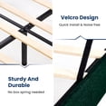 thumbnail image 6 of JUSTLET Twin Bed Frame with Headboard, Upholstered Platform Bed Frame for Adults, No Box Spring Needed, Green, 6 of 6