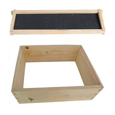 

GoodLand Bee Supply GL-1SK Beekeeping Beehive Kit includes Super Box Spacer Frames and Foundations