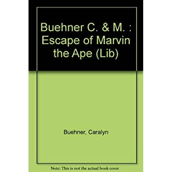 Pre-Owned The Escape of Marvin the Ape (Hardcover) 9780803711242