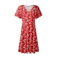 thumbnail image 6 of GXIPO Sundresses Sexy Resort Wear for Women 2025 Hawaiian Summer Dress Vermilion 2XL, 6 of 6