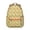 Orange-25, variant on Nature Inspired Student Backpack with Mushroom and Flower Pattern Waterproof Scratch-Resistant Composite Oxford Cloth, Comfortable Adjustable Straps, Perfect for Student and Forest Lovers