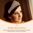thumbnail image 1 of TABLETREANDS Bride Elegant Crown En Aleación Resistente Para De, 1 of 5
