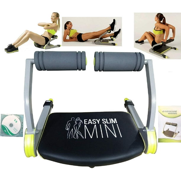 Easy Slim Ab Core Crunch Abdominal Back Arms Workout Training System Six  Pack Exercise Home Gym 