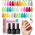 thumbnail image 1 of Set de esmaltes de uñas Beetles Spring Gel, 20 colores neón, 23 unidades, 1 of 9