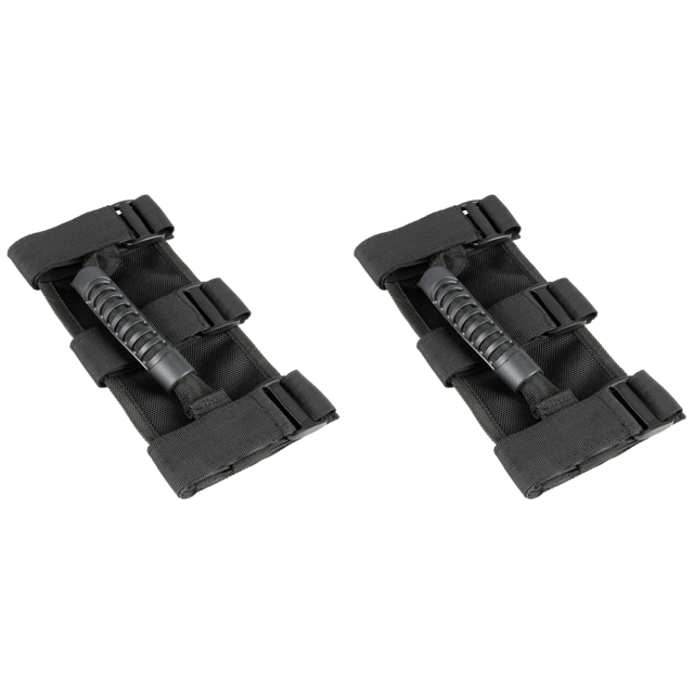 DQrwqpou Correa Agarre para Coche Asas Agarre Antideslizantes para Jeep Wrangler UTV (negro)