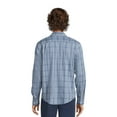 thumbnail image 3 of George Men's Long Sleeve Poplin Button-Up Shirt, 3 of 5