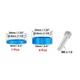 thumbnail image 3 of 1 Set Headset Spacer for Bicycle Handlebar Stem Spacers  28.6mm Fit for 1 1/8 in Blue, 3 of 6