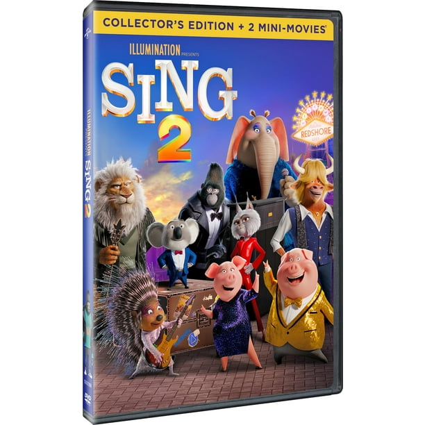Sing 2 - Collector's Edition DVD, Animation Adventure Comedy Movie