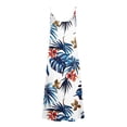 thumbnail image 5 of Aboser Summer Tropical Cami Dresses for Women Trendy Floral Printed Boho Dress Flowy Spaghetti Strap Beach Sundresses Loose Fits Sleeveless Maxi Dresses, 5 of 5