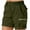 Green, variant on ABATAB Cargo Shorts for Women Lightweight Hiking Shorts Athletic Wide Leg Shorts for Camping Travel Golf with Pockets