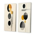 Designart "Minimal Circular Geometric Art II" Modern Geometric Wall Art