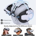 thumbnail image 3 of Battery Head Strap 7500mAh Compatible with Oculus Meta Quest 3S/3/2, QQV VR Headset Accessories for Quest 3 Headstrap, 3 of 8