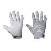 FRG-03 white professional receiver football gloves, RE, DB, RB (S)