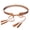Umber, variant on Women's Adjustable Belts Casual Hollow Out Tie Belt Basic Date Classic Spring Cocktail Genuine Leather Umber X-Small-Large