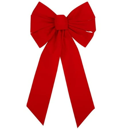 Amscan 147681 27 inch Large Red Christmas Bow