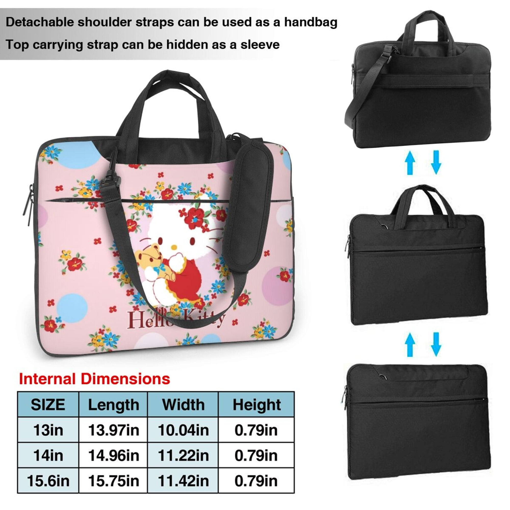 H e l l o ☻ˎˊ Hello Kitty(249) Laptop bag,13 14 15.6 inch Laptop Sleeve