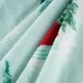thumbnail image 2 of Videri Home Plush Throw Blanket Soft Warm Flannel 220GSM Lightweight All Season Printed Bed Sofa Blanket for Home Office Travel, Machine Washable(50×60in, Blue), 2 of 5