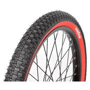 Goodyear 20" BMX Folding Bike Tire, Black with Red Sidewalls