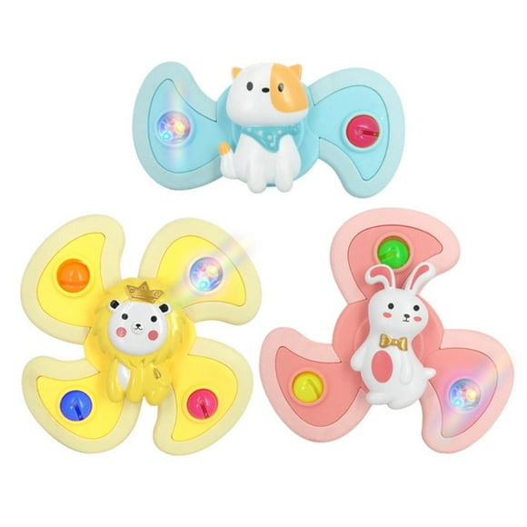 Baby Light-Up Spinners Toy Non toxic and Odorless Suitable for Preschool Bathtub Toy  Lighting Design