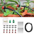 thumbnail image 2 of metros DIY jardín balcón riego automático microgoteo manguera de riego Kit de goteo, 2 of 8