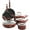 Red, variant on Kenmore Andover 10-Piece Aluminum Cookware Set - Gradient Red