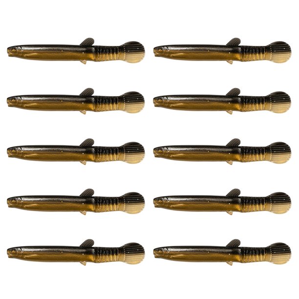 Cebo Pesca Blando Cgtredaw Señuelos Blandos 10/20 Piezas 70 Mm S para Lucio