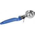 thumbnail image 1 of TrueCraftware – 2 oz Stainless Steel Lever Disher, Blue Ergo Handle, NSF Certified, 1 of 4