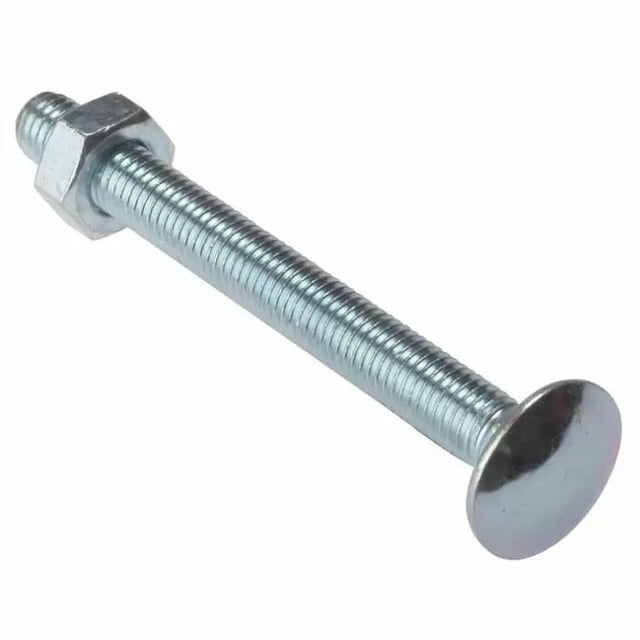 Securit - Tornillo Carrocero de Chapado en Cinc - Pack de 2 (Plateado)
