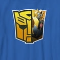thumbnail image 2 of Boy's Transformers: EarthSpark Bumblebee Autobots Logo Graphic Tee Royal Blue X Large, 2 of 5