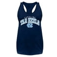 thumbnail image 2 of Women's Fanatics Navy North Carolina Tar Heels Plus Size Arch Tank Top, 2 of 3