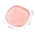 thumbnail image 4 of Unique Bargains 1 Pc Braces Box Portable Denture Cases Transparent Pink, 4 of 5