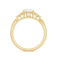 thumbnail image 2 of Rosec Jewels Lab Created Diamond Designer Engagement Ring for Women - EF-VS Grade Certified, 18K Yellow Gold, US 10.00, 2 of 8