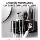 thumbnail image 4 of Porta Cepillos De Pared Organizador Con Dispensador De Pasta negro lineas doradas, 4 of 5