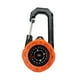 thumbnail image 2 of Senderismo Compass Preciso Ligera Ligera en la oscuridad Herramienta al aire libre con clip de carabinas para viajes al aire libre Sports v Senderismo Naranja, 2 of 8