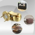 thumbnail image 2 of Solid Brasses Swivels Casters with Quiet Roll Heavy Type Furniture Wheel, 2 of 7