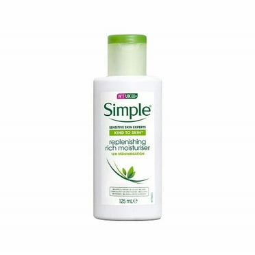 Simple Kind To Skin Replenishing Rich Moisturizer, 4.2 fl oz/125 ml (Pack of 3)