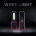 thumbnail image 4 of Luz de trabajo LED recargable, lámpara de inspección con rotación de 360 grados y linterna LED COB de 5 W con base magnética y gancho para talleres de automoción, camping, bricolaje, etc., 4 of 4