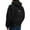 Black1, variant on shoper Hoodie with Backpack - Travel Hoodies with Built in Backpacks Back to School Clothes Zipped Hooded Sweatshirt for Kids/Women/Men, Lightweight Comfort with Pockets