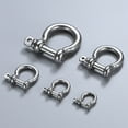 thumbnail image 7 of Uxcell 4PCS M4 304 Stainless Steel Screw Pin Anchor Shackle 100KG Camping Chains/Wire Rope Outdoor, 7 of 7
