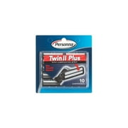 Personna Twin Ii Cartridges With Lubricating Strip - 10 Ea