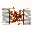 thumbnail image 4 of Peine de pelo doble Clip de mágicas elásticas Accesorio para peinar el cabello café Sunnimix Complementos para el cabello, 4 of 4